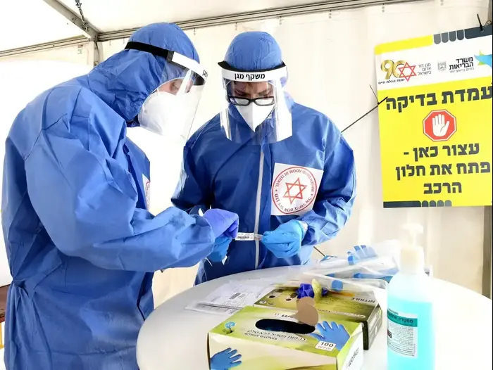 בדיקות קורונה בבאר שבע (צילום: ראובן קסטרו) (ראובן קסטרו) בדיקות קורונה בבאר שבע (צילום: ראובן קסטרו) (ראובן קסטרו)