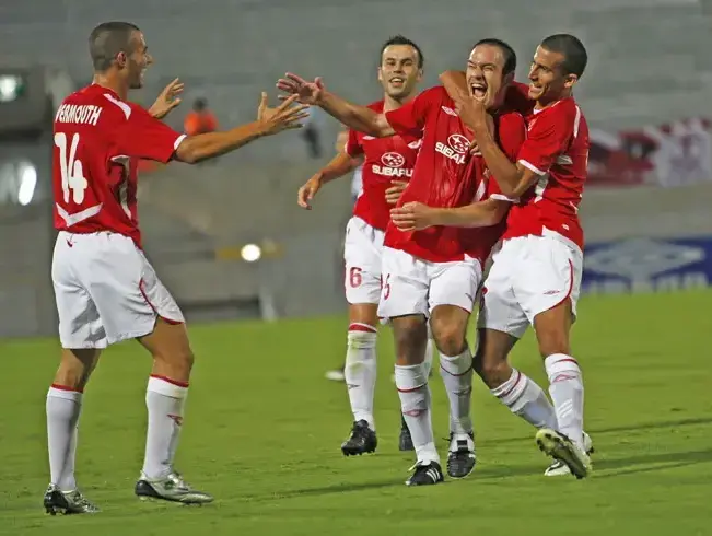 מיכאל זנדברג שחקן הפועל תל אביב (רויטרס) מיכאל זנדברג שחקן הפועל תל אביב (רויטרס)
