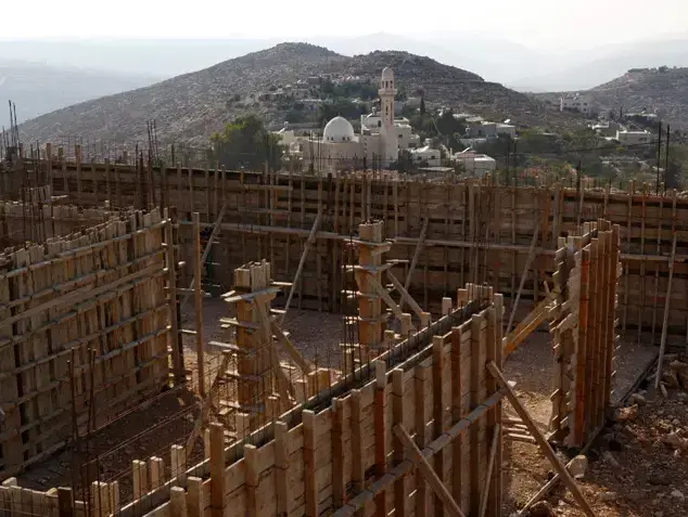 בנייה בהתנחלויות בגדה המערבית (יהודה ושומרון) (רויטרס) בנייה בהתנחלויות בגדה המערבית (יהודה ושומרון) (רויטרס)