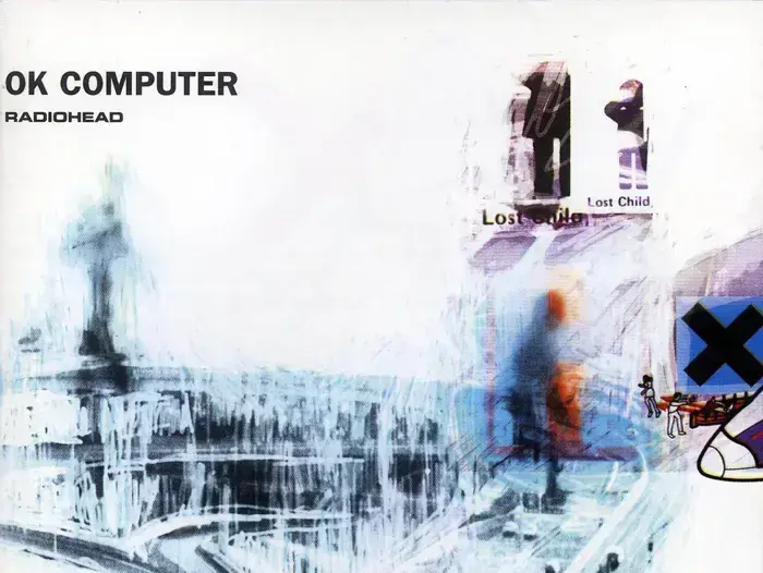 עטיפת האלבום "Ok Computer" של רדיוהד (סריקה) עטיפת האלבום "Ok Computer" של רדיוהד (סריקה)