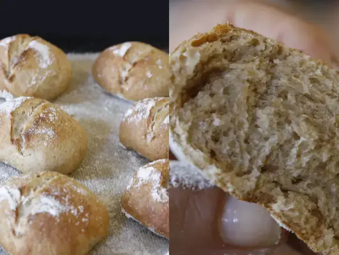 לחמניות כוסמין וריבת שזיפים (יח"צ , לימור תירוש) לחמניות כוסמין וריבת שזיפים (יח"צ , לימור תירוש)