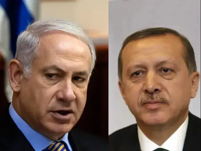 בנימין נתניהו מול רג'פ טייפ ארדואן (רויטרס) בנימין נתניהו מול רג'פ טייפ ארדואן (רויטרס)