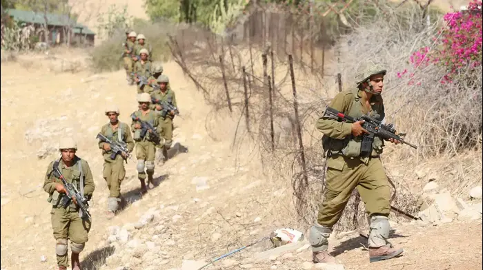 חיילים בסריקות אחר מבצעי הפיגוע בבקעת הירדן (יותם רונן) חיילים בסריקות אחר מבצעי הפיגוע בבקעת הירדן (יותם רונן)