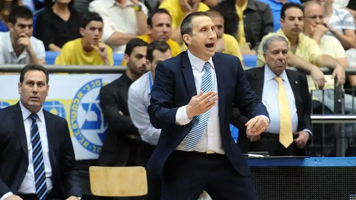 דיוויד בלאט מאמן מכבי תל אביב (ברני ארדוב) דיוויד בלאט מאמן מכבי תל אביב (ברני ארדוב)