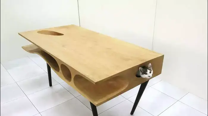 שולחן לחתולים/ catable (אתר רשמי , freshome.com)