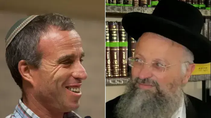 הרב שמואל אליהו ואלעזר שטרן (עיבוד תמונה , דרור עינב, ג'יליס) הרב שמואל אליהו ואלעזר שטרן (עיבוד תמונה , דרור עינב, ג'יליס)