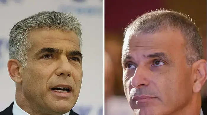 מפוצלת: יאיר לפיד ומשה כחלון (יח"צ , דרור עינב, ערן גילווארג) מפוצלת: יאיר לפיד ומשה כחלון (יח"צ , דרור עינב, ערן גילווארג)