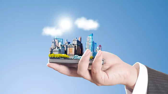 עיר חכמה טלפון חכם סמארטפון (ShutterStock) עיר חכמה טלפון חכם סמארטפון (ShutterStock)
