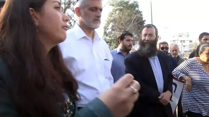 ברוך מרזל בסיור בחירות בדרום תל אביב (יותם רונן) ברוך מרזל בסיור בחירות בדרום תל אביב (יותם רונן)