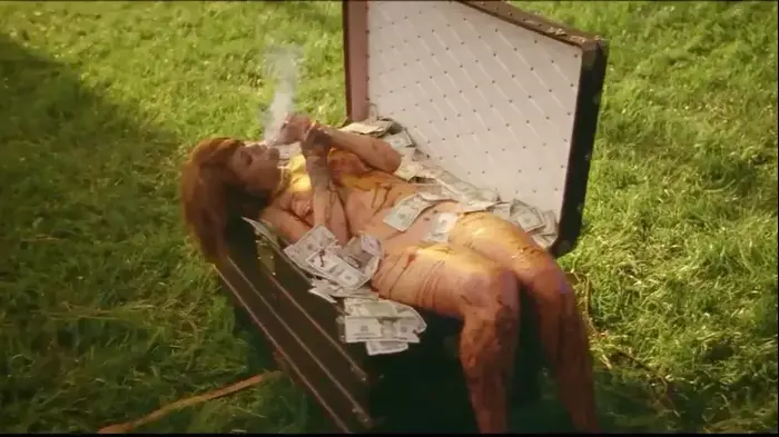 מתוך הקליפ של ריהאנה BITCH BETTER HAVE MY MONEY (צילום מסך)