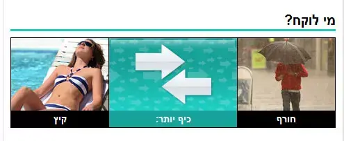 סקר חורף נגד קיץ ב-ZONE (ShutterStock) סקר חורף נגד קיץ ב-ZONE (ShutterStock)