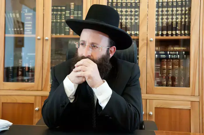 רב הכותל והמקומות הקדושים שמואל רבינוביץ', יוני 2011 (עומר מירון)