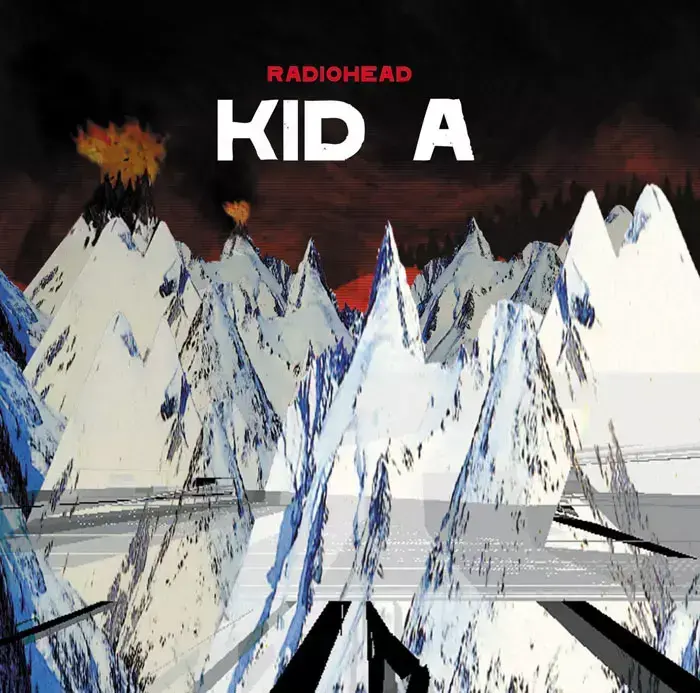 עטיפת האלבום "Kid A" של רדיוהד (סריקה) עטיפת האלבום "Kid A" של רדיוהד (סריקה)