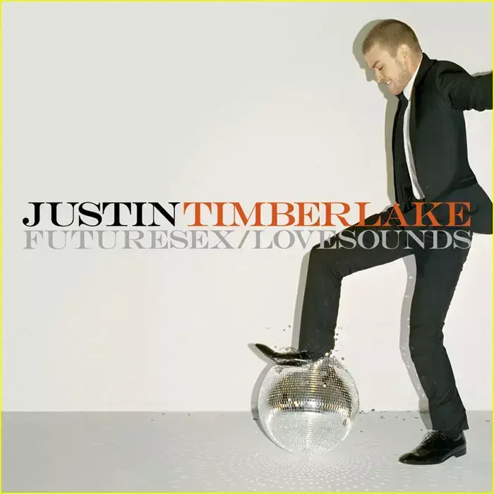 עטיפת האלבום "Futuresex/Lovesounds" של ג'סטין טימברלייק (סריקה) עטיפת האלבום "Futuresex/Lovesounds" של ג'סטין טימברלייק (סריקה)