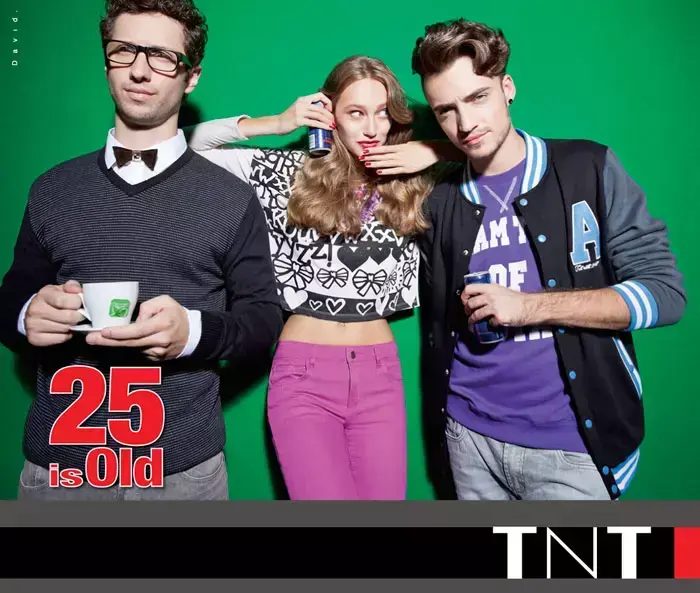 הדוגמנית לנה ל"עלית" קמפיין TNT (רון קדמי)