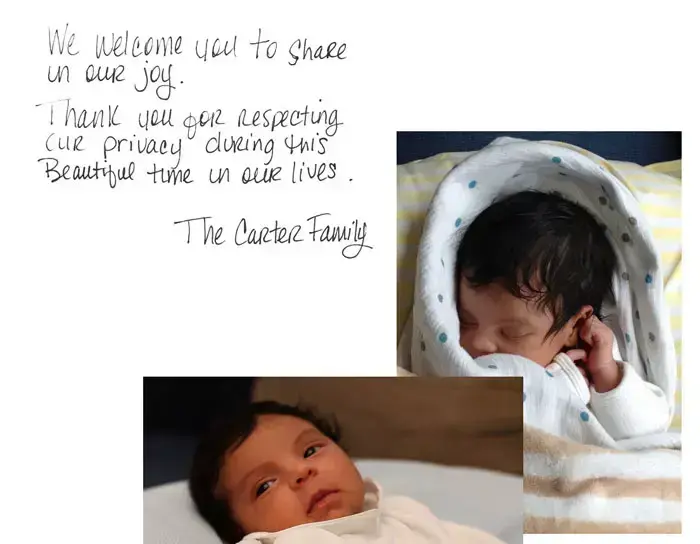 בלו אייבי קרטר, הבת של ביונסה (צילום מסך , helloblueivycarter.tumblr.com)