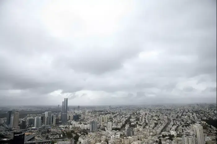 תמונות מהגג של עזריאלי פברואר 2012 (דרור עינב)