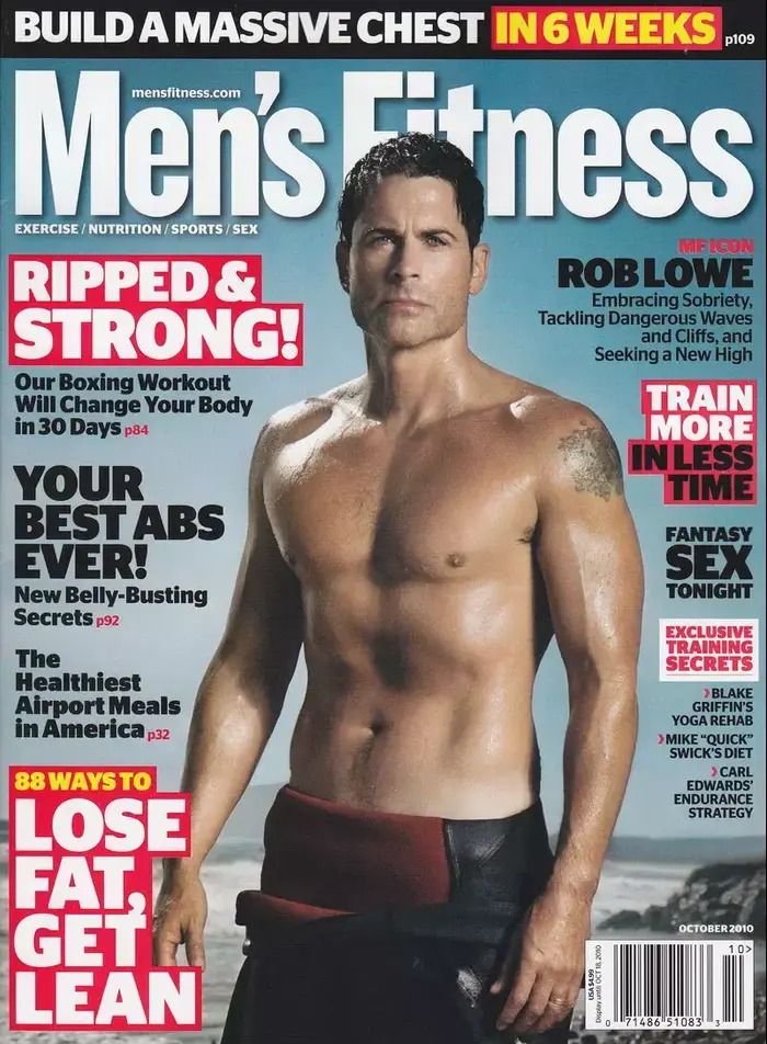 רוב לאו (סריקה , שער מגזין Mens Fitness) רוב לאו (סריקה , שער מגזין Mens Fitness)
