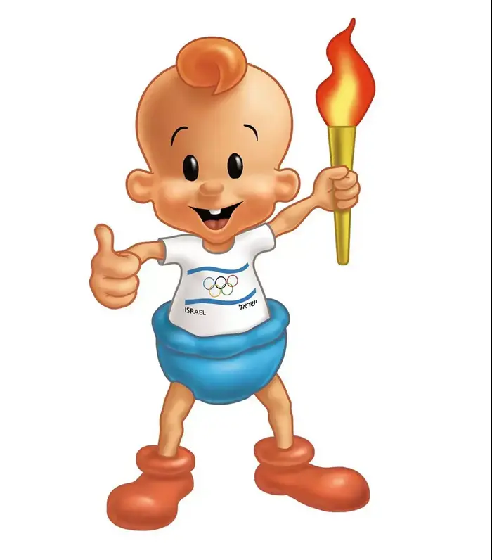 הקמע של המשלחת הישראלית למשחקים האולימפיים בלונדון (יח"צ)