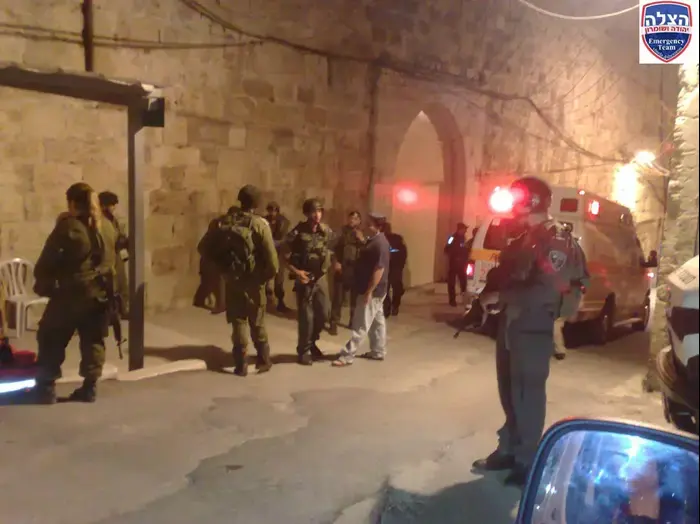אירוע דקירה במערת המכפלה (אסור להשתמש , הצלה יו"ש) אירוע דקירה במערת המכפלה (אסור להשתמש , הצלה יו"ש)