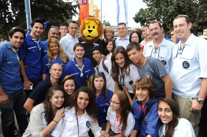 חניכים ומדריכים מתנועת בני עקביא איתמר (יח"צ)
