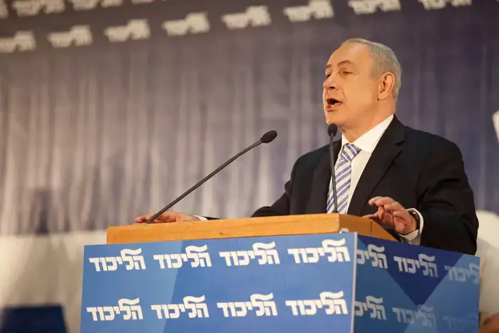 ראש הממשלה, בנימין נתניהו, נואם בועידת הליכוד, גני התערוכה, ת"א ,אוקטובר 2012 (דרור עינב) ראש הממשלה, בנימין נתניהו, נואם בועידת הליכוד, גני התערוכה, ת"א ,אוקטובר 2012 (דרור עינב)