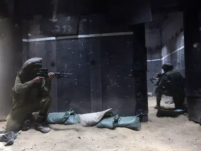 חיילי צה"ל בתרגיל לקראת כניסה קרקעית לרצועת עזה, נובמבר 2012 (רויטרס) חיילי צה"ל בתרגיל לקראת כניסה קרקעית לרצועת עזה, נובמבר 2012 (רויטרס)