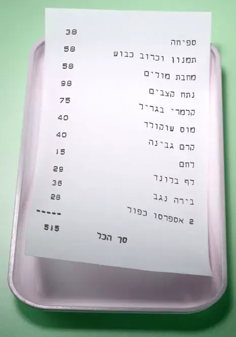 חשבון מסעדת ברטי (מערכת וואלה! NEWS) חשבון מסעדת ברטי (מערכת וואלה! NEWS)