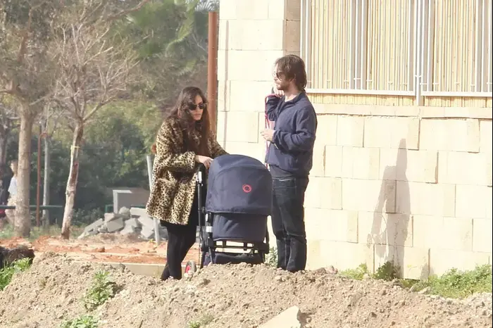 נטע גרטי ופיטר רוט אחרי לידת הבן (יח"צ , ראובן שניידר)