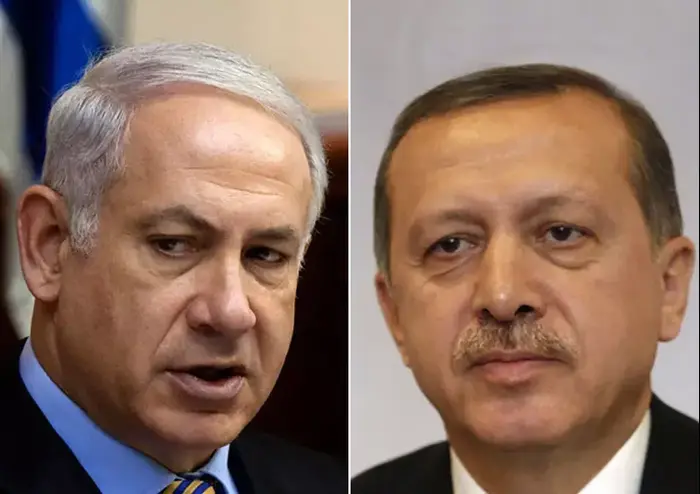 בנימין נתניהו מול רג'פ טייפ ארדואן (רויטרס) בנימין נתניהו מול רג'פ טייפ ארדואן (רויטרס)