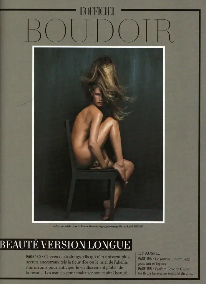 מארין וקט במגזין ל'אופיסייל, ספטמבר 2010 (יח"צ , Ralph Mecke) מארין וקט במגזין ל'אופיסייל, ספטמבר 2010 (יח"צ , Ralph Mecke)