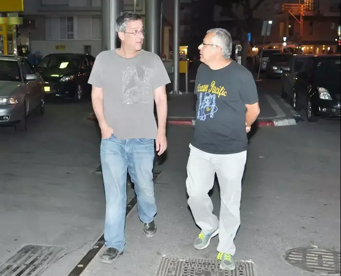אמנון לוי, רפי רשף (יח"צ , ראובן שניידר) אמנון לוי, רפי רשף (יח"צ , ראובן שניידר)