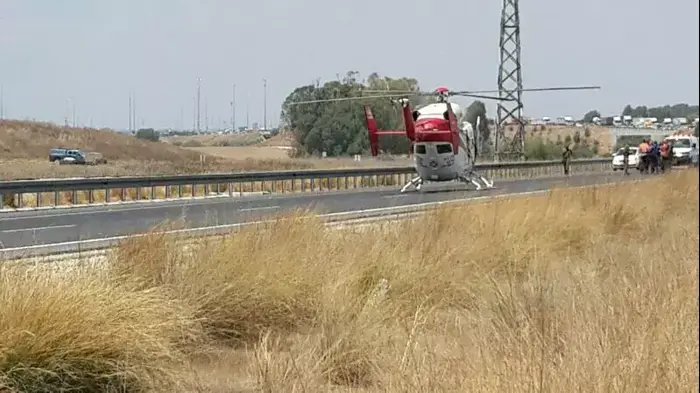 פינוי מוסק מהתאונה בכביש 6 מחלף שורק. אוגוסט 2013 (יח"צ , שי חזן - חדשות בזמן אמת) פינוי מוסק מהתאונה בכביש 6 מחלף שורק. אוגוסט 2013 (יח"צ , שי חזן - חדשות בזמן אמת)
