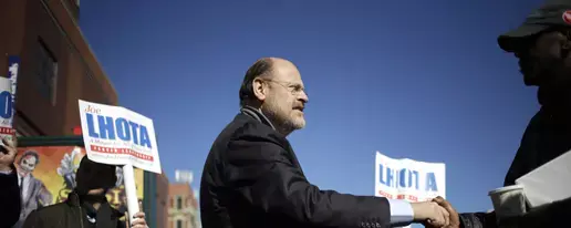 ג'ו לוטה, המועמד הרפובליקני לראשות העיר ניו יורק. נובמבר 2013 (AP) ג'ו לוטה, המועמד הרפובליקני לראשות העיר ניו יורק. נובמבר 2013 (AP)