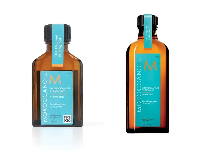 שמן טיפולי של שמן Moroccan Oil . מחיר: 140 שקלים לבקבוק ה- 100 מ"ל; 45 שקלים לבקבוק ה- 25 מ"ל (יח"צ) שמן טיפולי של שמן Moroccan Oil . מחיר: 140 שקלים לבקבוק ה- 100 מ"ל; 45 שקלים לבקבוק ה- 25 מ"ל (יח"צ)