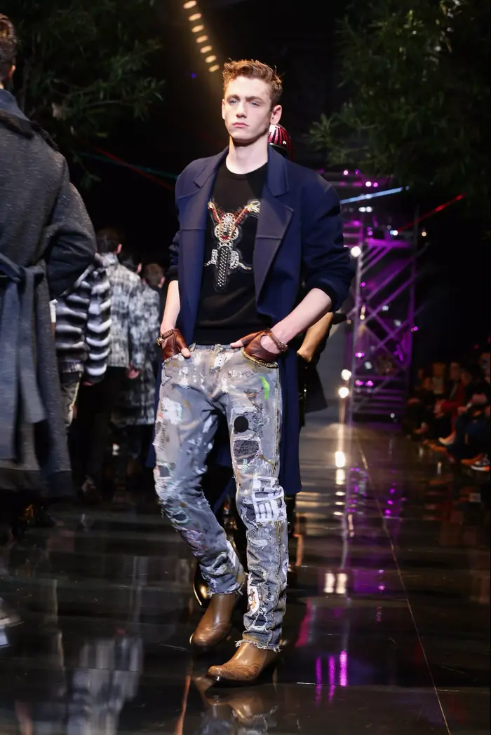 קולקציית חורף 2014-15 של ורסצ'ה (GettyImages) קולקציית חורף 2014-15 של ורסצ'ה (GettyImages)