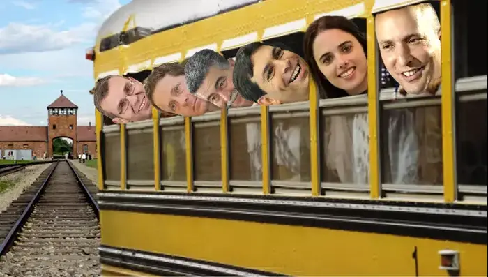 סטטוסים של חברי כנסת מהטיול באושוויץ (צילום מסך , פייסבוק) סטטוסים של חברי כנסת מהטיול באושוויץ (צילום מסך , פייסבוק)
