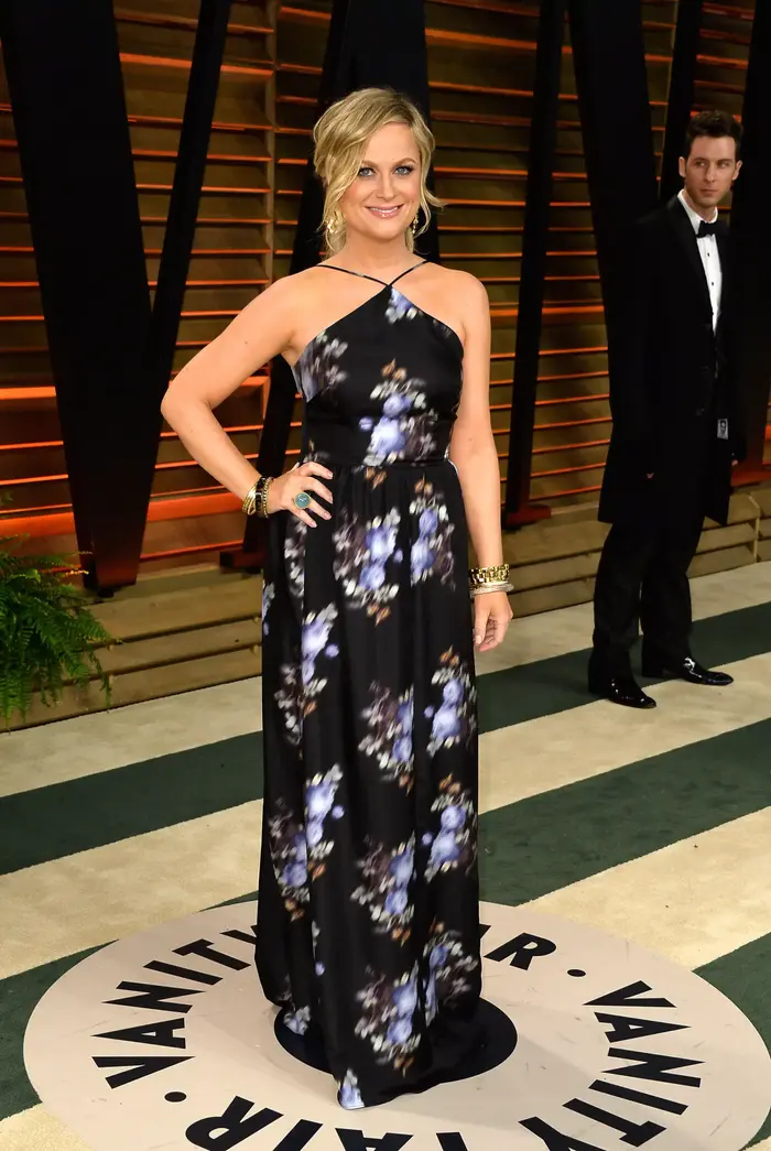 איימי פוהלר במסיבה שאחרי האוסקר (GettyImages , Larry Busacca) איימי פוהלר במסיבה שאחרי האוסקר (GettyImages , Larry Busacca)