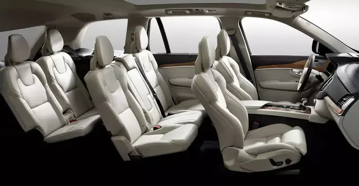 וולוו XC90 תא נוסעים (אתר רשמי) וולוו XC90 תא נוסעים (אתר רשמי)