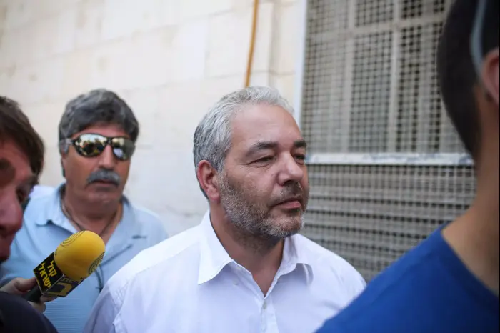 הארכת מעצר לרונאל פישר בבית משפט השלום בירושלים (נועם מושקוביץ) הארכת מעצר לרונאל פישר בבית משפט השלום בירושלים (נועם מושקוביץ)