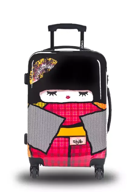 מזוודת ילדה יפנית (יח"צ , ww.tokyoto-luggage.com)