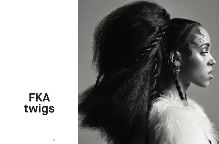 מגזין דייזד אנד קונפיוזד FKA TWIGS (סריקה) מגזין דייזד אנד קונפיוזד FKA TWIGS (סריקה)