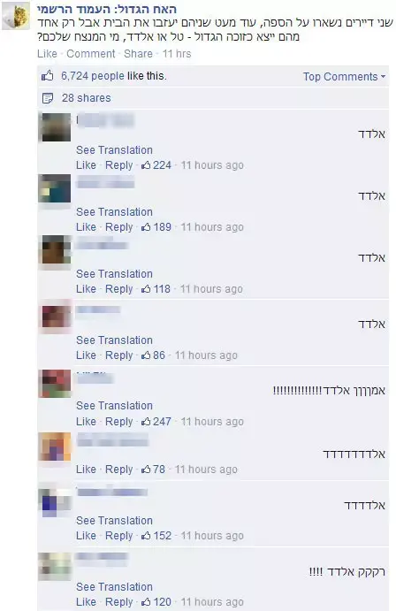 גולשים כועסים על תוצאות הזכייה של האח הגדול (צילום מסך) גולשים כועסים על תוצאות הזכייה של האח הגדול (צילום מסך)