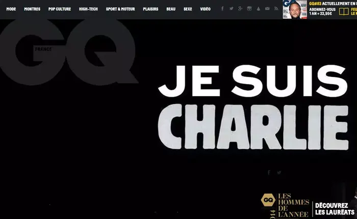 תעשיית האופנה העולמית מזדהה: Je Suis Charlie (סריקה) תעשיית האופנה העולמית מזדהה: Je Suis Charlie (סריקה)