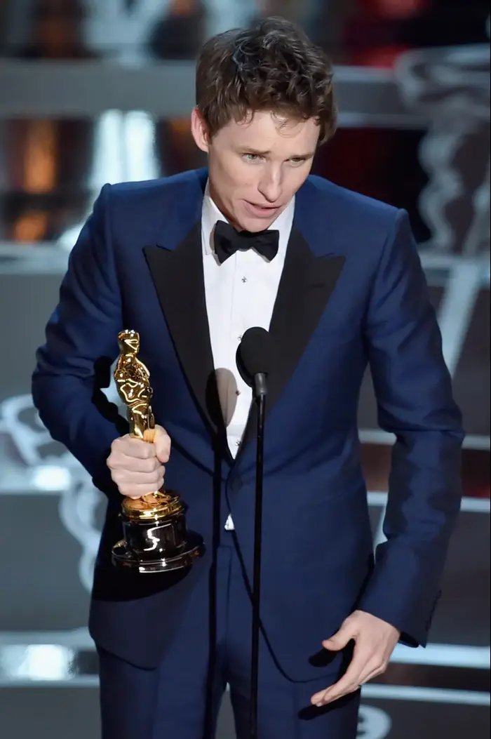 אדי רדמיין באוסקר (GettyImages) אדי רדמיין באוסקר (GettyImages)