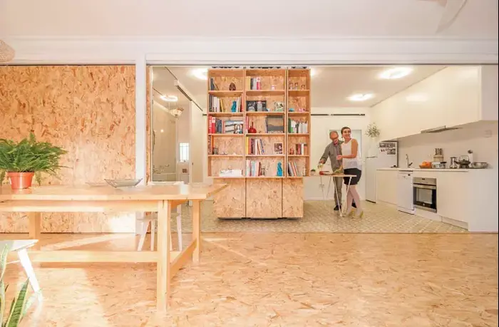 בית משפחתי עשוי MDF במדריד (בנין ודיור , Javier de Paz Garcia) בית משפחתי עשוי MDF במדריד (בנין ודיור , Javier de Paz Garcia)