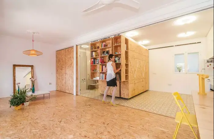 בית משפחתי עשוי MDF במדריד (בנין ודיור , Javier de Paz Garcia) בית משפחתי עשוי MDF במדריד (בנין ודיור , Javier de Paz Garcia)