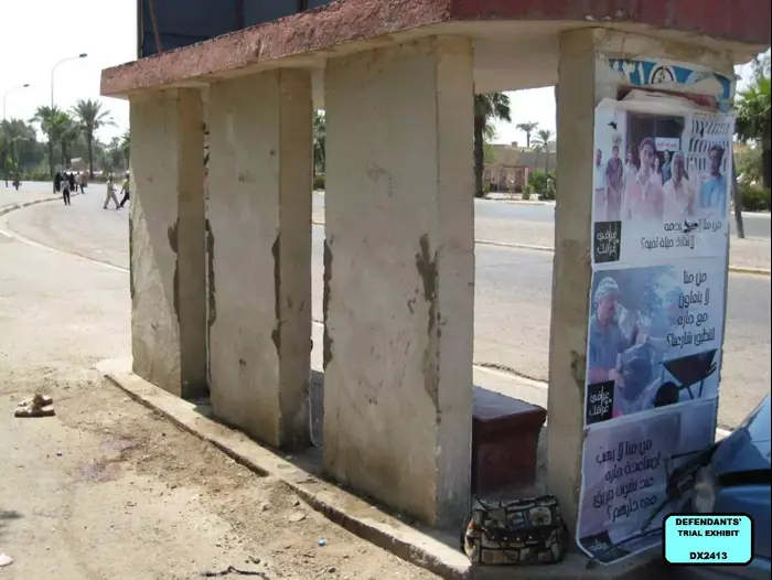 משפטם של מאבטחי חברת "בלאקווטר" בגין טבח בעיראקים ב-2007, וושינגטון, ארצות הברית, אפריל 2015 (AP) משפטם של מאבטחי חברת "בלאקווטר" בגין טבח בעיראקים ב-2007, וושינגטון, ארצות הברית, אפריל 2015 (AP)