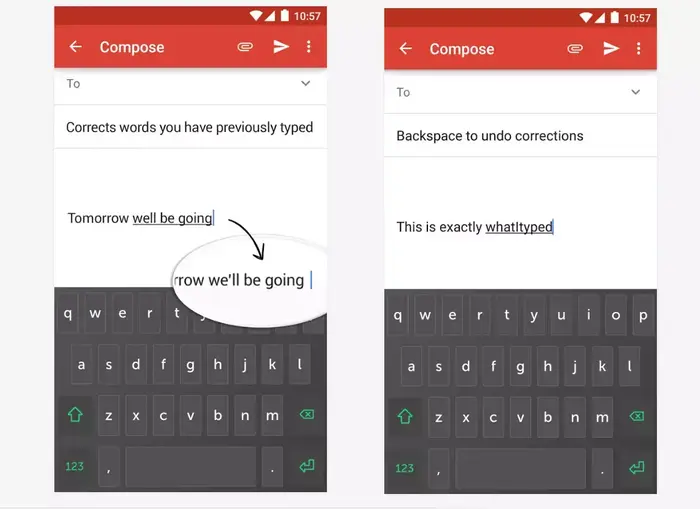 תיקון משפטים של מקלדת SwiftKey למכשירי אנדרואיד (אתר רשמי) תיקון משפטים של מקלדת SwiftKey למכשירי אנדרואיד (אתר רשמי)