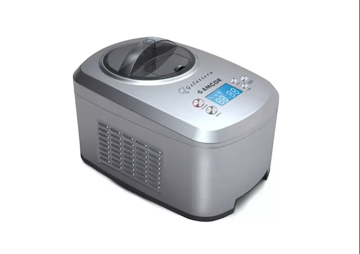 מכשיר להכנת גלידה ביתית של אמקור דגם ICE 4000 לתדיראן גרופ, להשיג בחנויות החשמל המובחרות, 2,490 שקלים (מערכת וואלה! NEWS , צילום: לירן וייס)